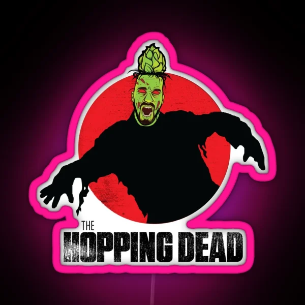 The Hopping Dead RGB Neon Sign