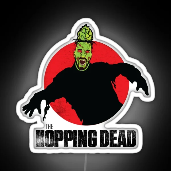 The Hopping Dead RGB Neon Sign