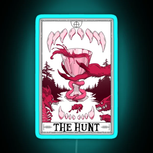 The Hunt Tarotesque Light RGB Neon Sign