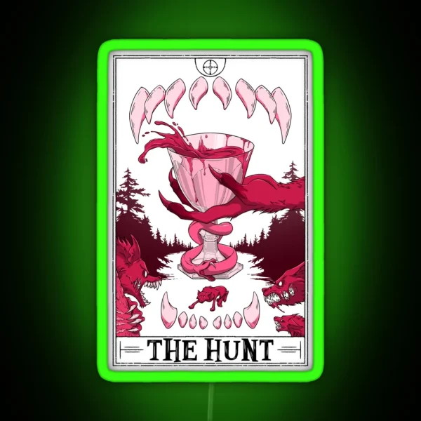 The Hunt Tarotesque Light RGB Neon Sign