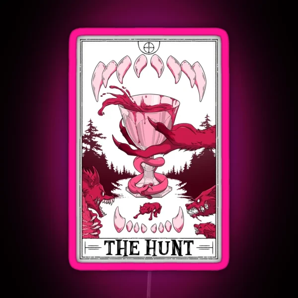 The Hunt Tarotesque Light RGB Neon Sign