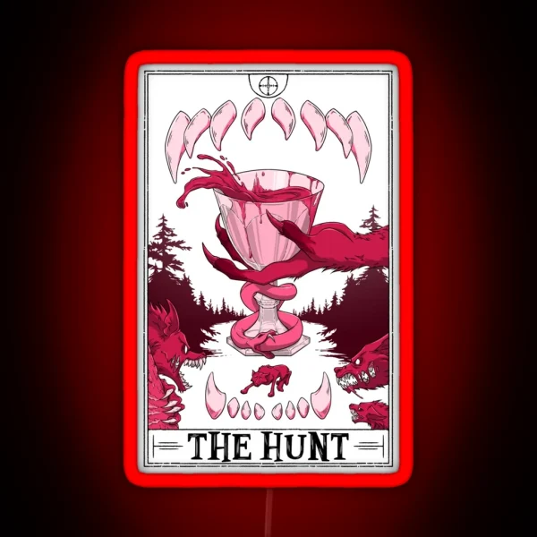 The Hunt Tarotesque Light RGB Neon Sign