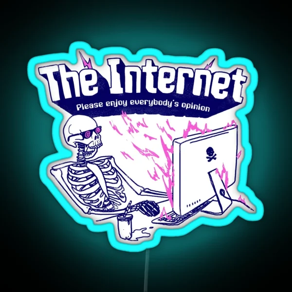 The Internet RGB Neon Sign