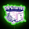 RGB Neon Decor Home Sign with Customizable Colorful Internet Theme.