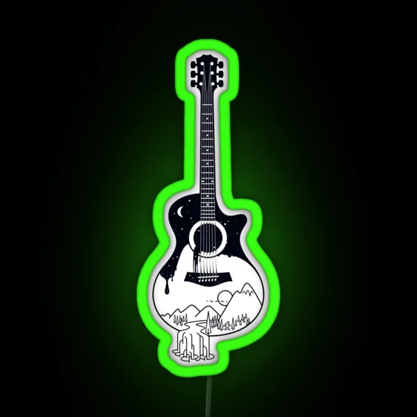 The Intriguing Sounds Of Nature RGB Neon Sign