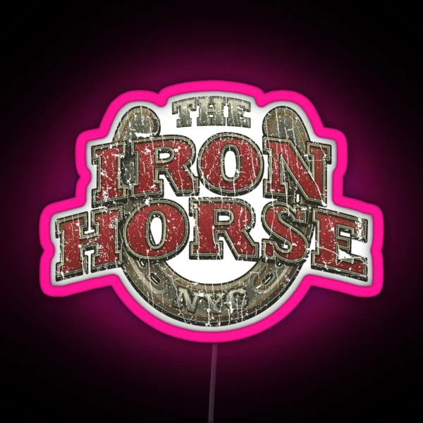 The Iron Horse NYC 2009 RGB Neon Sign
