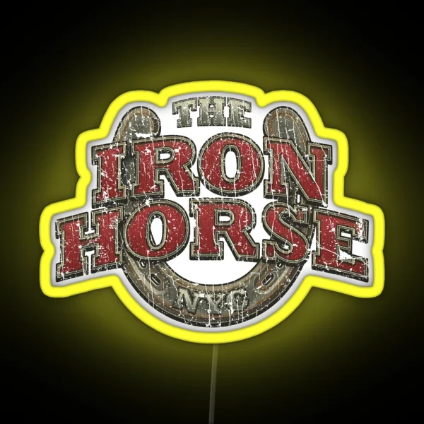 The Iron Horse NYC 2009 RGB Neon Sign