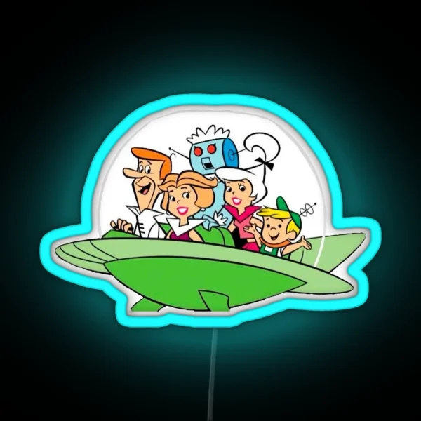 The Jetsons RGB Neon Sign