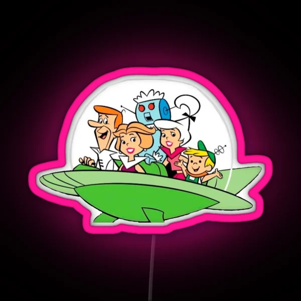 The Jetsons RGB Neon Sign