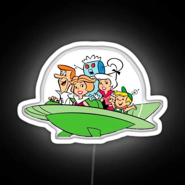 The Jetsons RGB Neon Sign