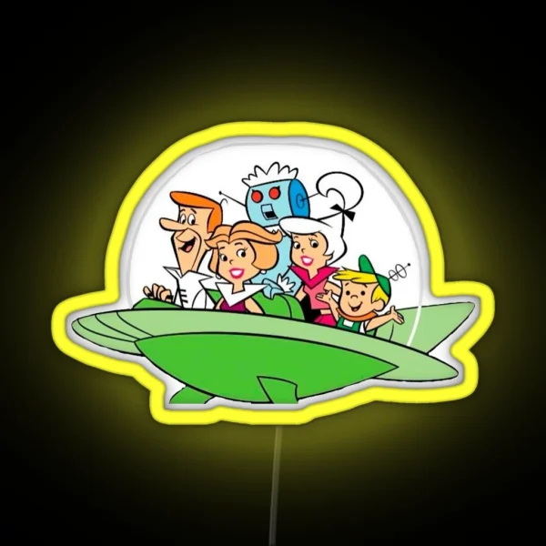 The Jetsons RGB Neon Sign