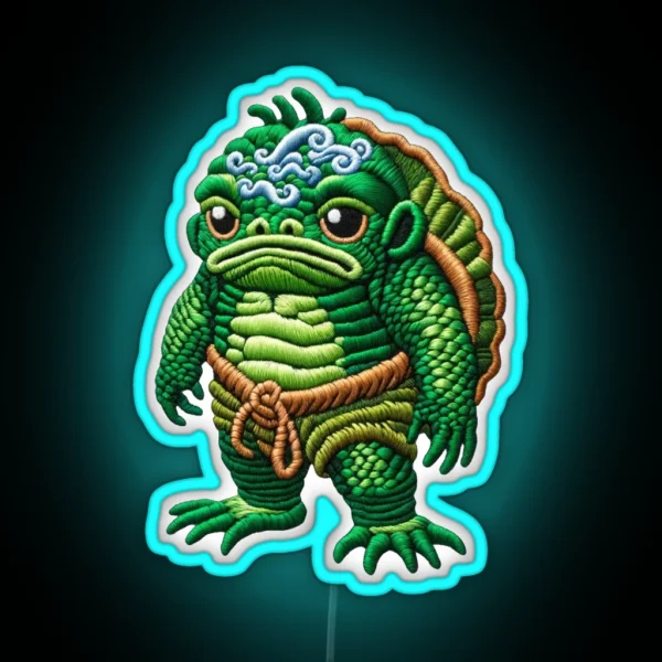 The Kappa A Legendary Creature From Japan RGB Neon Sign