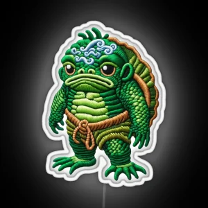 The Kappa A Legendary Creature From Japan RGB Neon Sign