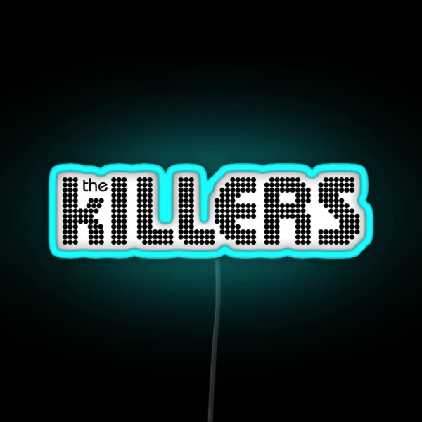 The Killers Logo RGB Neon Sign