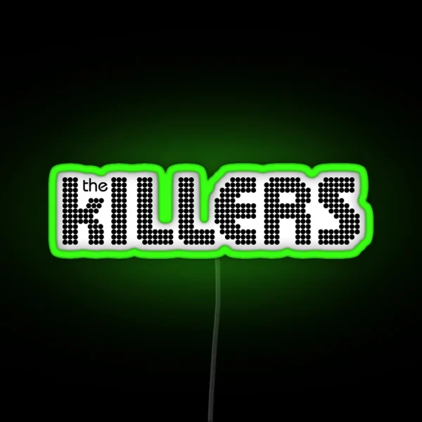 The Killers Logo RGB Neon Sign