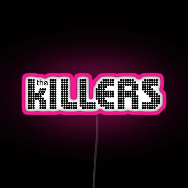 The Killers Logo RGB Neon Sign