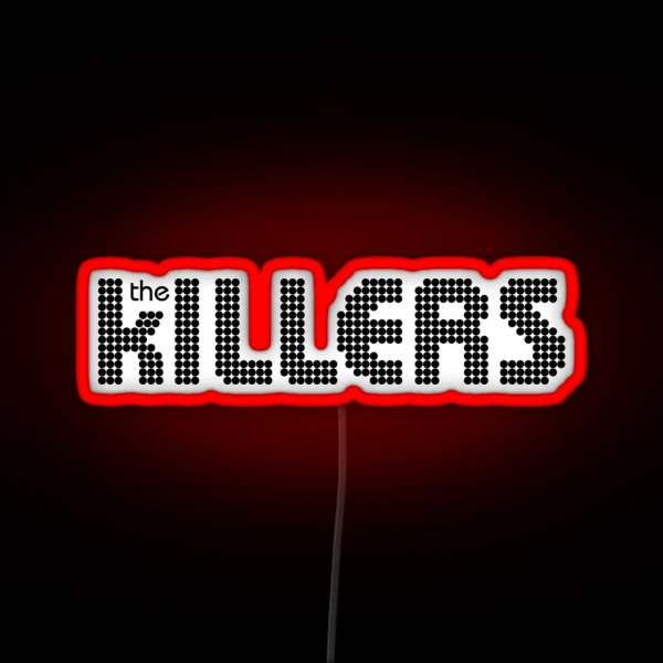 The Killers Logo RGB Neon Sign