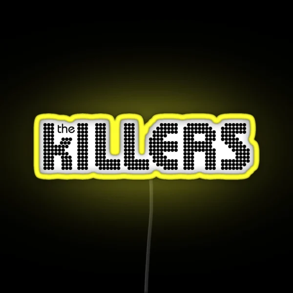 The Killers Logo RGB Neon Sign