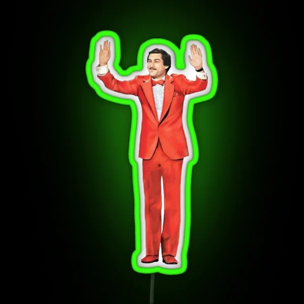 The King Of Comedy Robert De Niro RGB Neon Sign