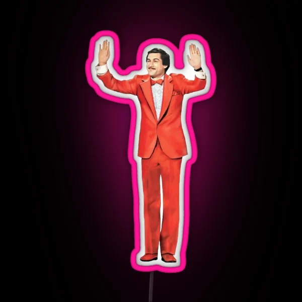The King Of Comedy Robert De Niro RGB Neon Sign