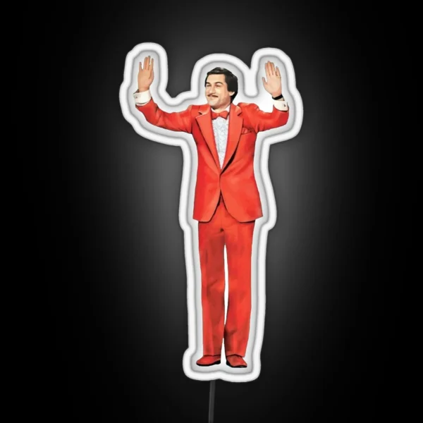 The King Of Comedy Robert De Niro RGB Neon Sign