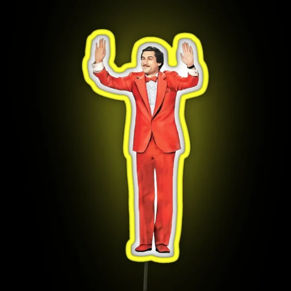 The King Of Comedy Robert De Niro RGB Neon Sign