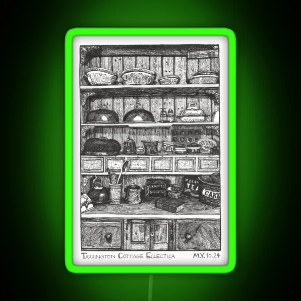 The Kitchen Dresser II RGB Neon Sign