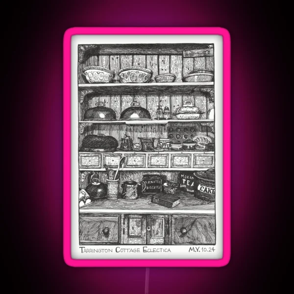The Kitchen Dresser II RGB Neon Sign