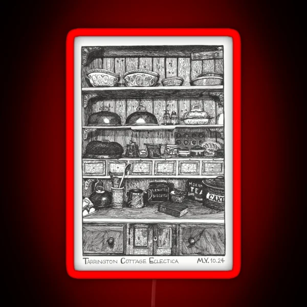 The Kitchen Dresser II RGB Neon Sign
