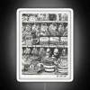 Dazzling kitchen LED lighting, customizable color changing strip sign decoration
