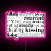 Vintage Inspirational LGBTQ+ Pride Rainbow Colorful Neon Sign Art Decor.