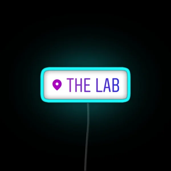 The Lab Location RGB Neon Sign