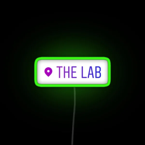 The Lab Location RGB Neon Sign