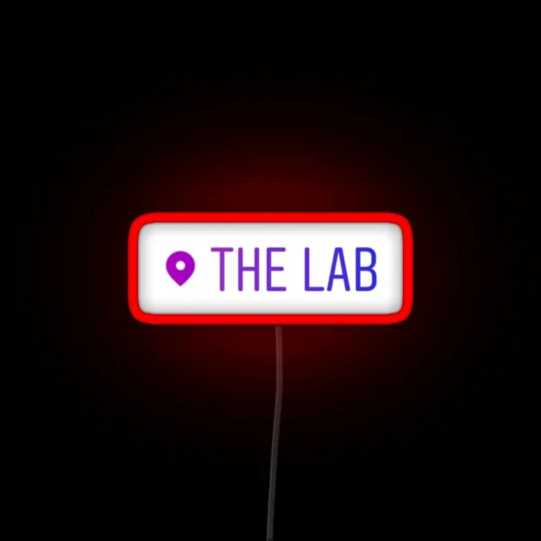 The Lab Location RGB Neon Sign