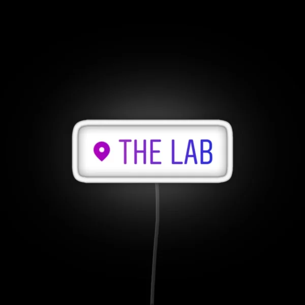 The Lab Location RGB Neon Sign
