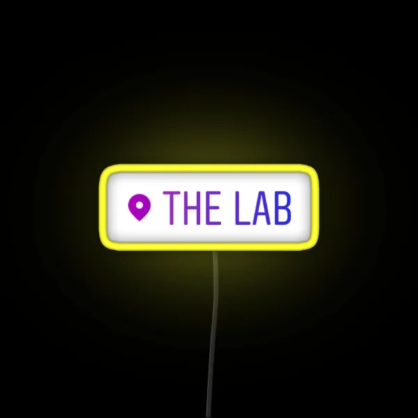 The Lab Location RGB Neon Sign