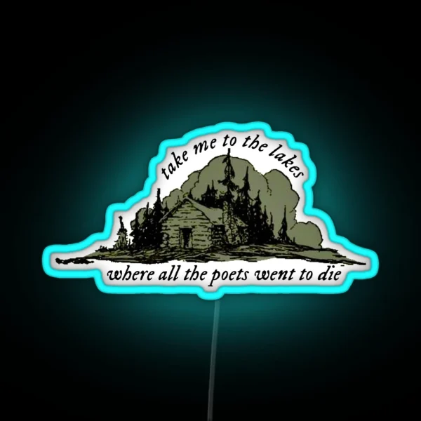 The Lakes RGB Neon Sign