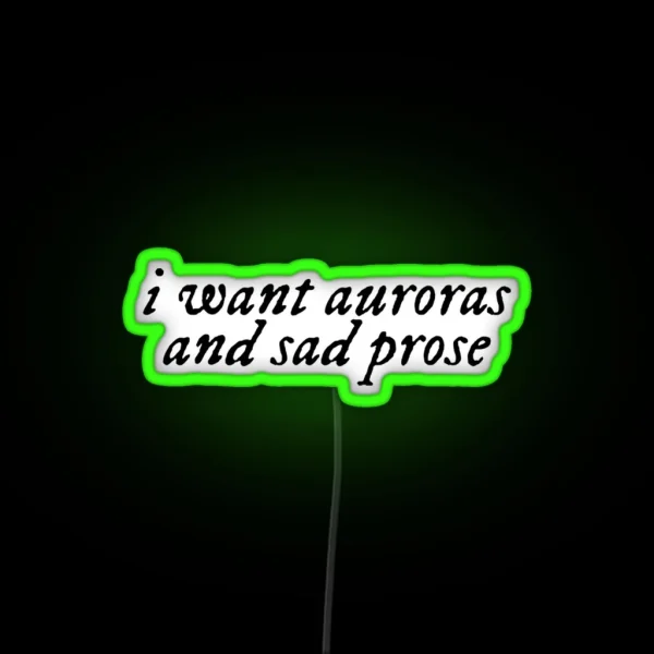 The Lakes RGB Neon Sign