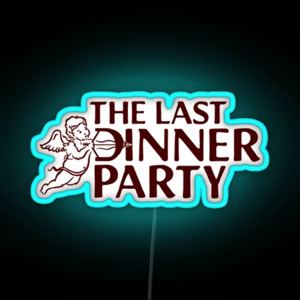 The Last Dinner Party Logo RGB Neon Sign