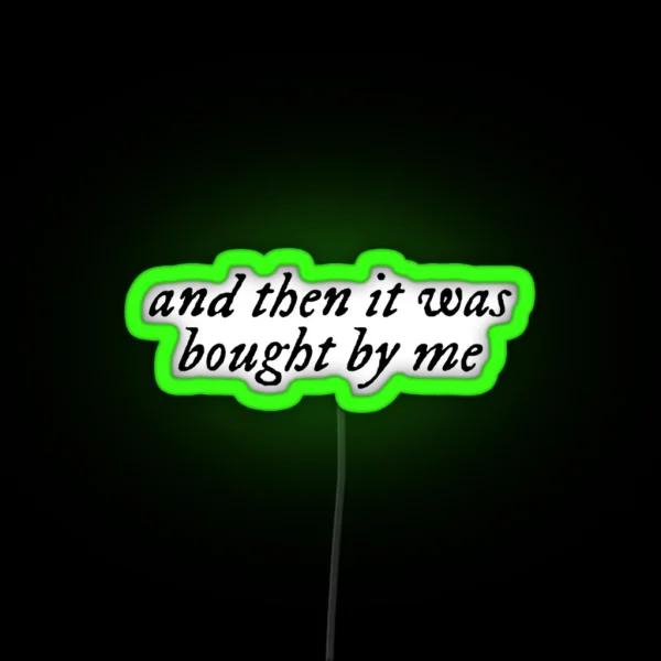The Last Great American Dynasty RGB Neon Sign