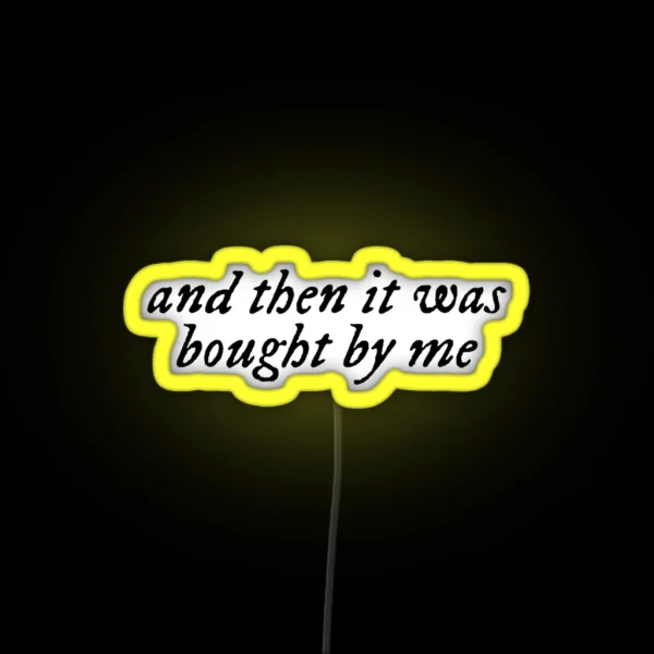 The Last Great American Dynasty RGB Neon Sign