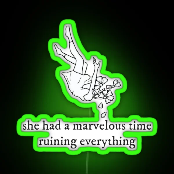 The Last Great American Dynasty RGB Neon Sign