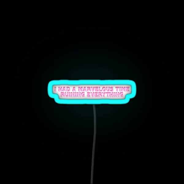 The Last Great American Dynasty Taylor Swift RGB Neon Sign