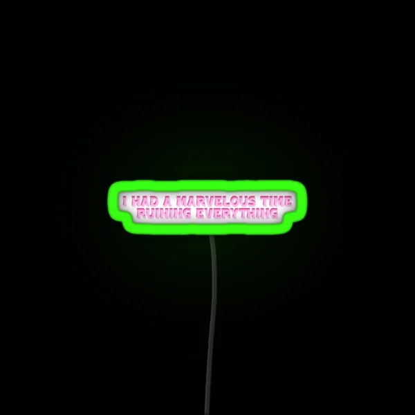 The Last Great American Dynasty Taylor Swift RGB Neon Sign