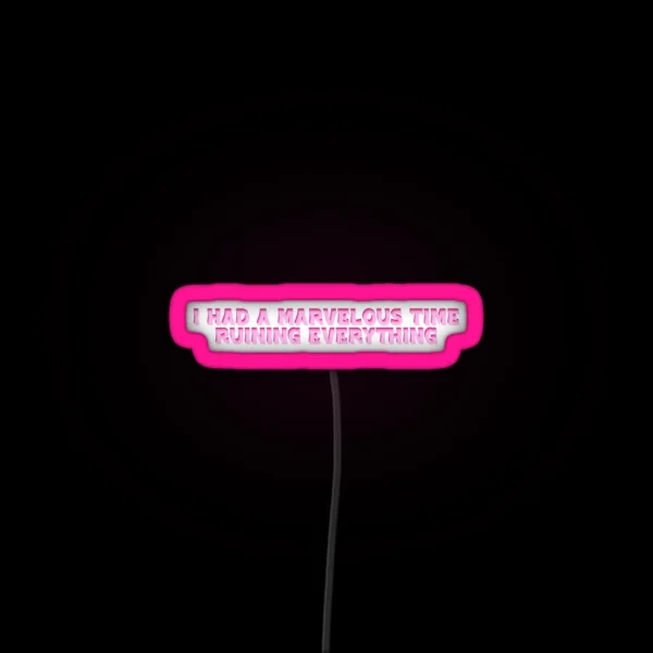 The Last Great American Dynasty Taylor Swift RGB Neon Sign