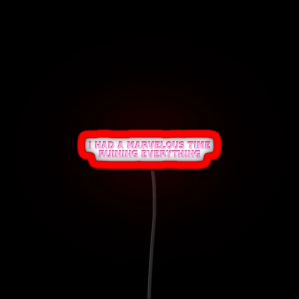The Last Great American Dynasty Taylor Swift RGB Neon Sign
