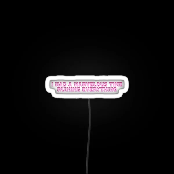 The Last Great American Dynasty Taylor Swift RGB Neon Sign