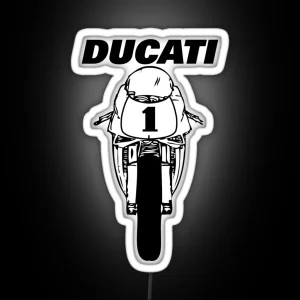 The Legendary Ducati 916 RGB Neon Sign