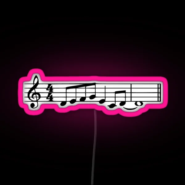 The Lick Jazz Music Meme White RGB Neon Sign