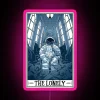 Unique Handcrafted RGB LED Neon Art Sign with Tarot Whimsy Design